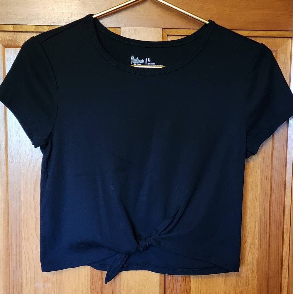 Black Crop Top